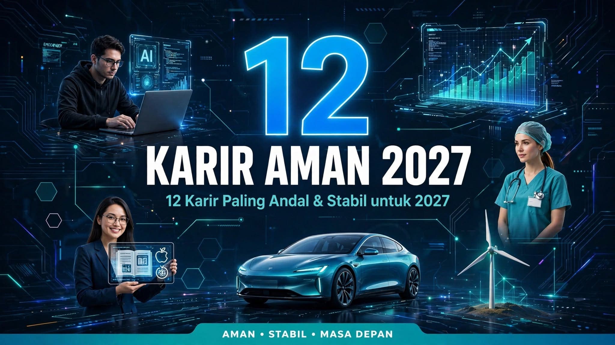 12 Karir Paling Aman dan Cuan di 2027: Anti PHK dan Anti Diganti AI